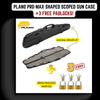 Plano Pro-Max Shaped Scoped Gun Case+FREE Padlocks!
