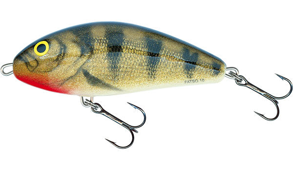 Salmo Fatso Sinking Pike Lure Emerald Perch