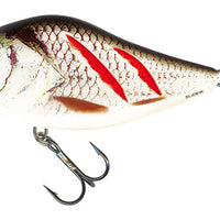 Salmo Slider Pike Lure | Wounded Real Grey Shiner