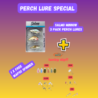 Salmo Floating & Sinking Perch Lures - 3 Pack *SPECIAL*