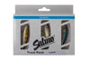 Salmo Trout 3 Pack fishing lures in packaging on a white background