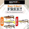 Savage Gear 3D LineThru Sinking Trout Lure *BUY 3 GET 4th FREE*
