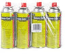 Summit Butane Camping Gas Stove Cartridge - 227g - 4 Pack