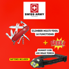Swiss Army Climber Multi-Tool+FREE Head Torch