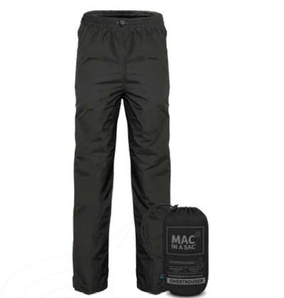 Target Dry Men's Black Explorer Waterproof Overtrousers with Stuff Sack