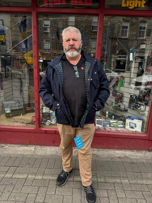 Target Dry Stratford Navy Waterproof Casual Jacket *50% OFF*