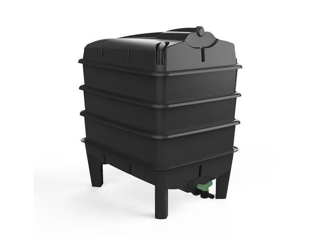 The Worm Works Home Wormery Full View incl Tap