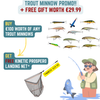 Rapala X-Light Minnow Slow Sink Trout Lure - 5cm