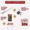 UglyStik Light Spinning Special - Rod+Reel+Line+Trace+Lures