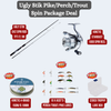 Ugly Stik Pike/Perch/Trout Spin Package Deal