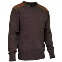 Verney-Carron Brown Round Neck Fox Jumper