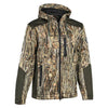 Verney-Carron Pro Hunt Camouflage jacket with a hood on a white background