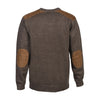 Verney-Carron Brown Fox Jumper Rear View showing elbow patches
