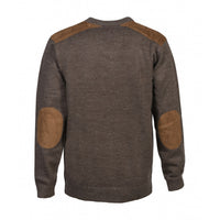 Verney-Carron Brown Fox Jumper Rear View showing elbow patches