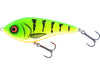 Westin Swim Glidebait Suspending Lure in Chartreuse Flow pattern