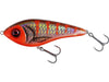 Westin Swim Glidebait Suspending Lure in Rocky Red pattern
