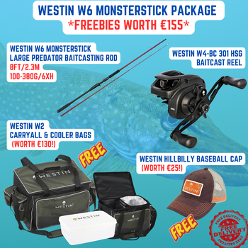 Westin W6 Monsterstick Package *FREEBIES worth €155*