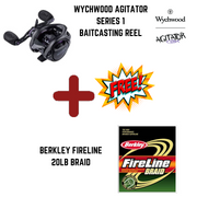Wychwood Agitator Series 1 Baitcasting Reel + FREE BRAID