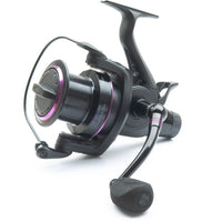 Fishing reel on a white background