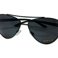 Wychwood Polarised Black Lens Aviator Angling Sunglasses