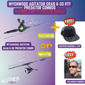 Wychwood Agitator LR-S RTF Lure Rod Combo+FREEBIES