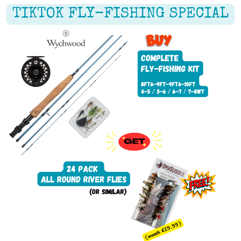 Wychwood Complete Fly Fishing Kit+FREE All-Round River Flies