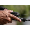 Zebco Demonic All-Black 150 Baitcast Reel in Angler's Hands