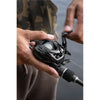 Zebco Demonic All-Black 150 Baitcast Reel in Angler's Hands