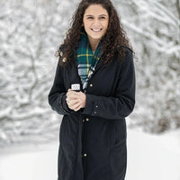 Zippo 6-Hour Handwarmer Pearl in woman's hand in snowy background