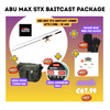 Abu Garcia Max STX Baitcast Combo+FREE Braid+Bag+Gloves+Lure