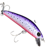 Fishing lures on a plain white background: 