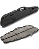 Plano Shaped Scoped Rifle Hard Carry Case Open View & Closed View 