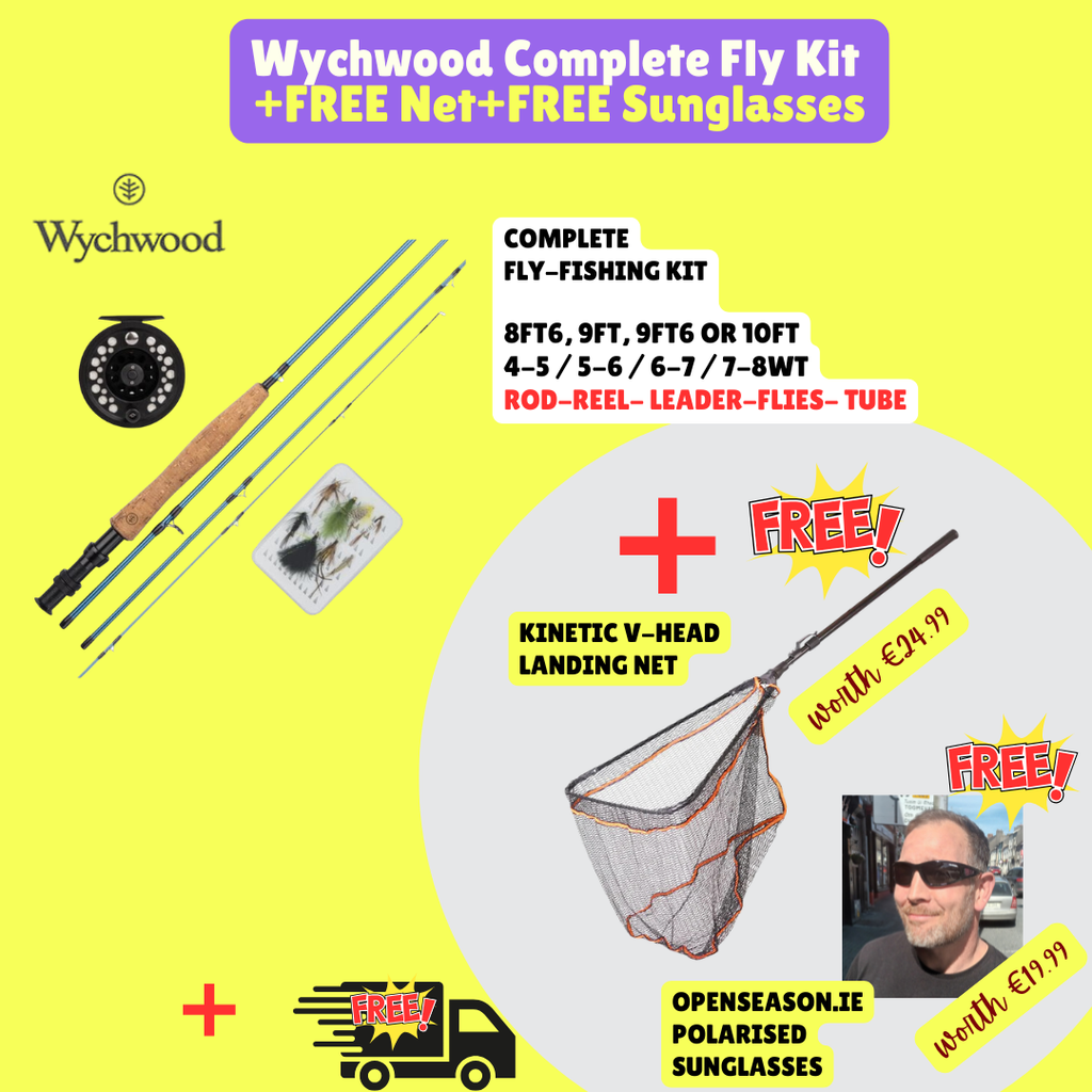 basic fly fishing accessories Wychwood Complete Fly Fishing Kit | OpenSeason.ie Irish Tackle Shop