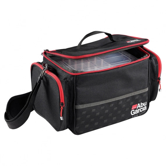 fishing tackle bags ireland Abu Garcia Fishing Tackle Shoulder Bag with 3 Lure Boxes | OpenSeason.ie