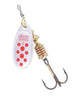 Mapso Orion Spinning Lure - Silver/Red Dots - OpenSeason.ie - Online Tackle & Bait Shop, Ireland