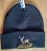 Beechfield Hunting Beanie Cap with Embroidered Stag Motif