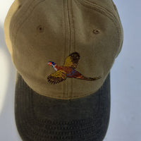 Otto Shooting Baseball Cap with Embroidered Pheasant Motif 