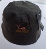 Beechfield Waterproof Waxed & Lined Hunting Safari-Style Hat - Dark Green - Stag Motif