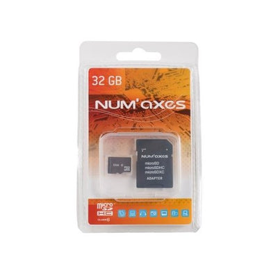Num'axes 32GB Micro SDHC Card + Adaptor for use with Trail Cameras | OpenSeason.ie