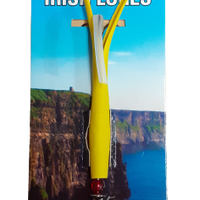 Irish Lures Super C Flying C Size 3 Silver Blade Yellow Body | OpenSeason.ie Online Fishing Tackle Shop