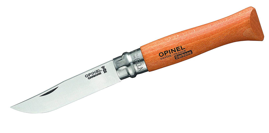 Opinel Carbon Steel Folding Knife with Virobloc Blade Lock System | OpenSeason.ie