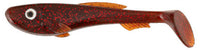 Abu Garcia Beast Paddletail Pike Lure Red Motoroil | OpenSeason.ie Irish Pike Fishing Tackle Shop