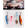 OpenSeason.ie 11-Piece Pike Fishing Combo & Accessory Package - Abu Pike Lure Kit 4 Pack