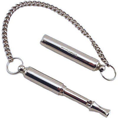 ACME Nickel Plated Silent Dog Whistle *FREE Hi-Viz Lanyard*