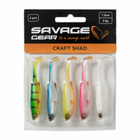 Savage Gear Craft Shad Dark Water 5 Pack Lure Mix | OpenSeason.ie Irish Fishing Tackle Shop | Nenagh & Online