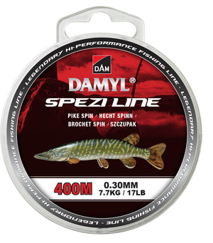 DAM Damyl Spezi Pike Spin Fishing Line - OpenSeason.ie - Pike Fishing Tackle 