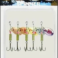 Dennett Eazy Fish Assorted Spinner Kit (5 Pack)