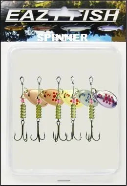 Dennett Eazy Fish Assorted Spinner Kit (5 Pack)