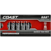 AAA Batteries Coast Extreme Performance 10 Pack