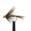 OpenSeason.ie Gold Head March Brown Nymph Trout Fly | Irish Fishing Tackle Shop